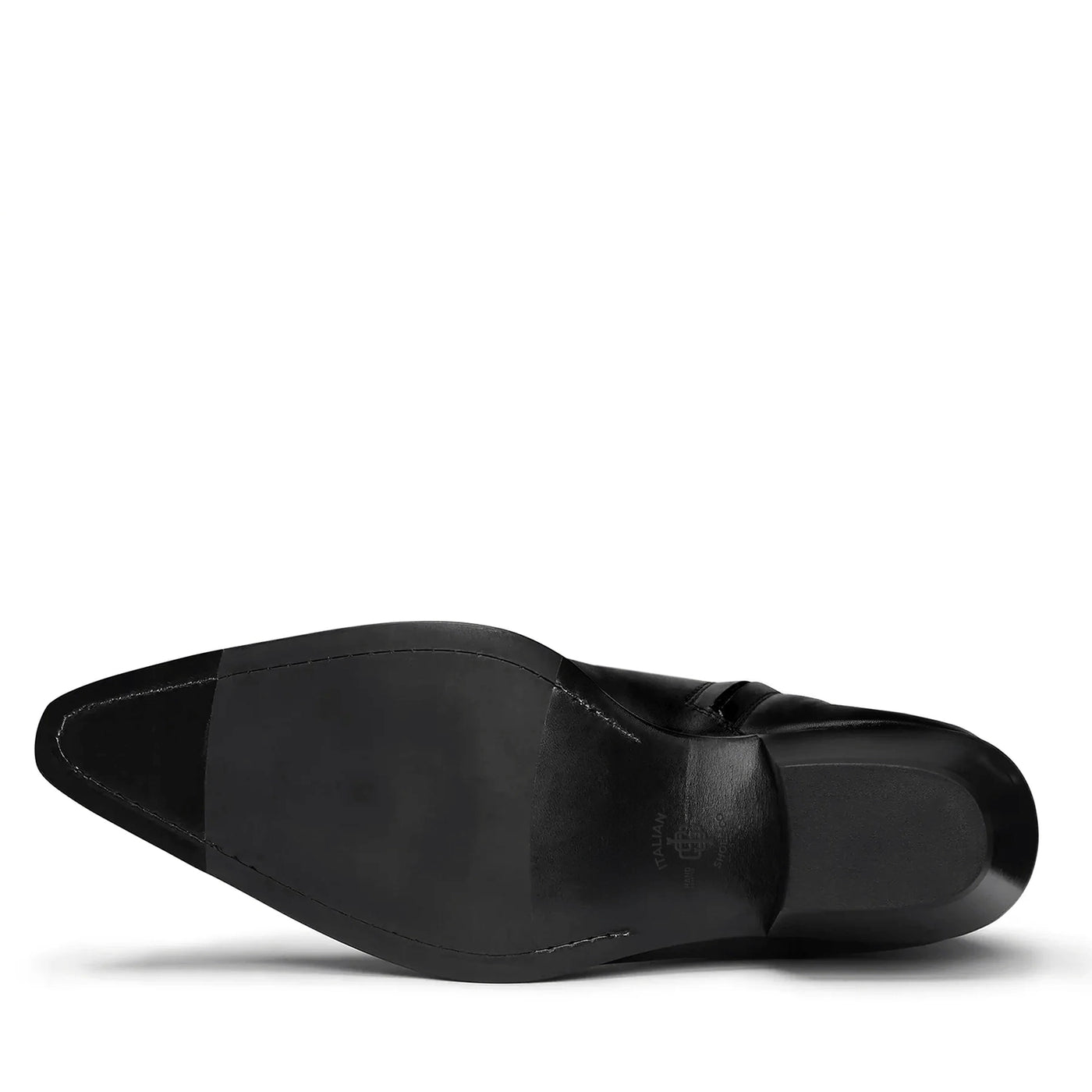 Side Zip Western Boot Hand Dyed Leather