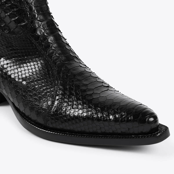 Side Zip Western Boot - Real Python