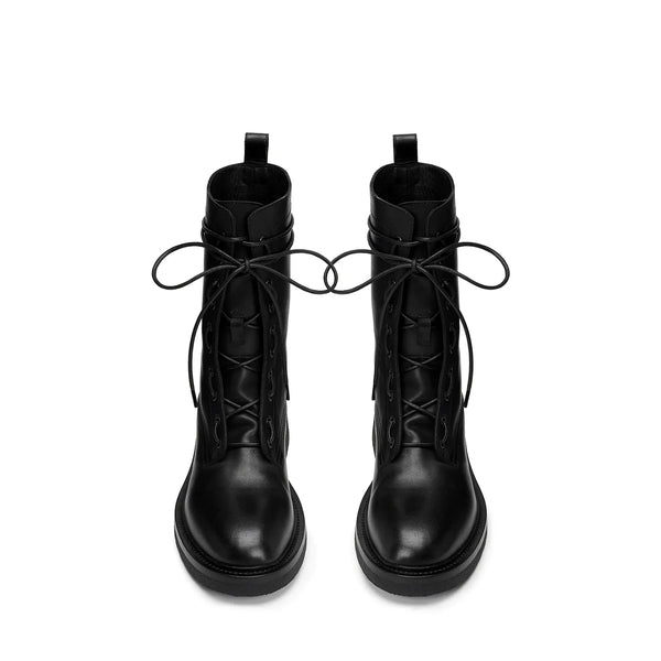 Lorenzo Combat Boot Leather