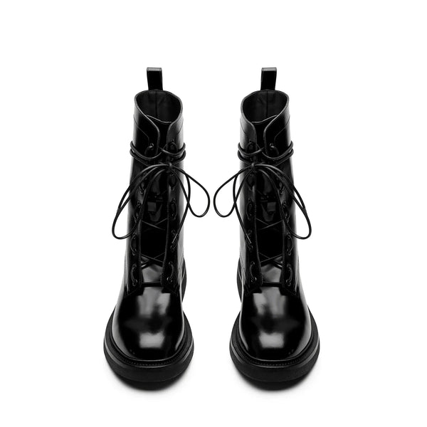 Lorenzo Combat Boot Hi Shine Leather