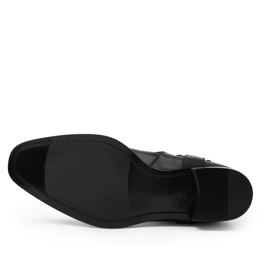 Harness Concealed Zip Boot Leather