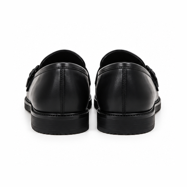 Ferrano Eclipse Leather Buckle Loafers