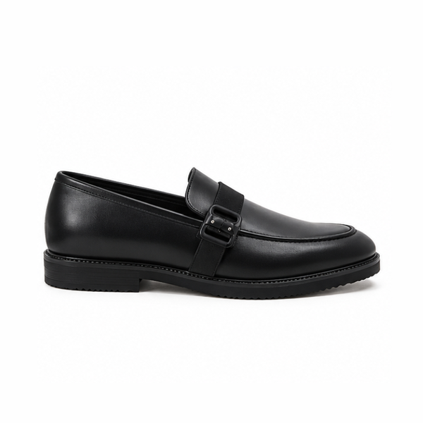 Ferrano Eclipse Leather Buckle Loafers