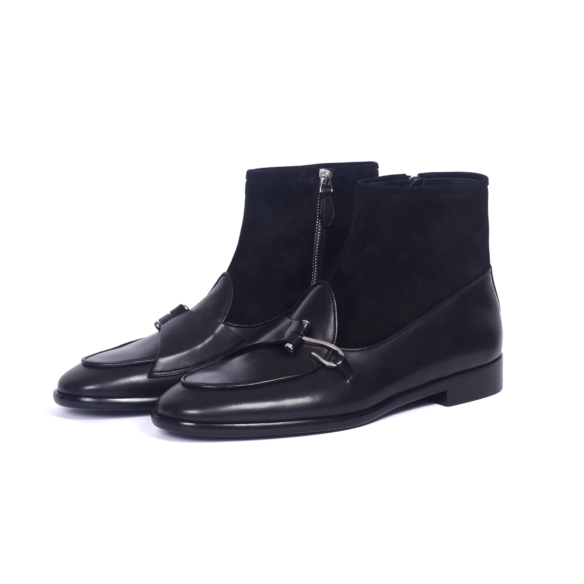Flavio Leather Ankle Boots