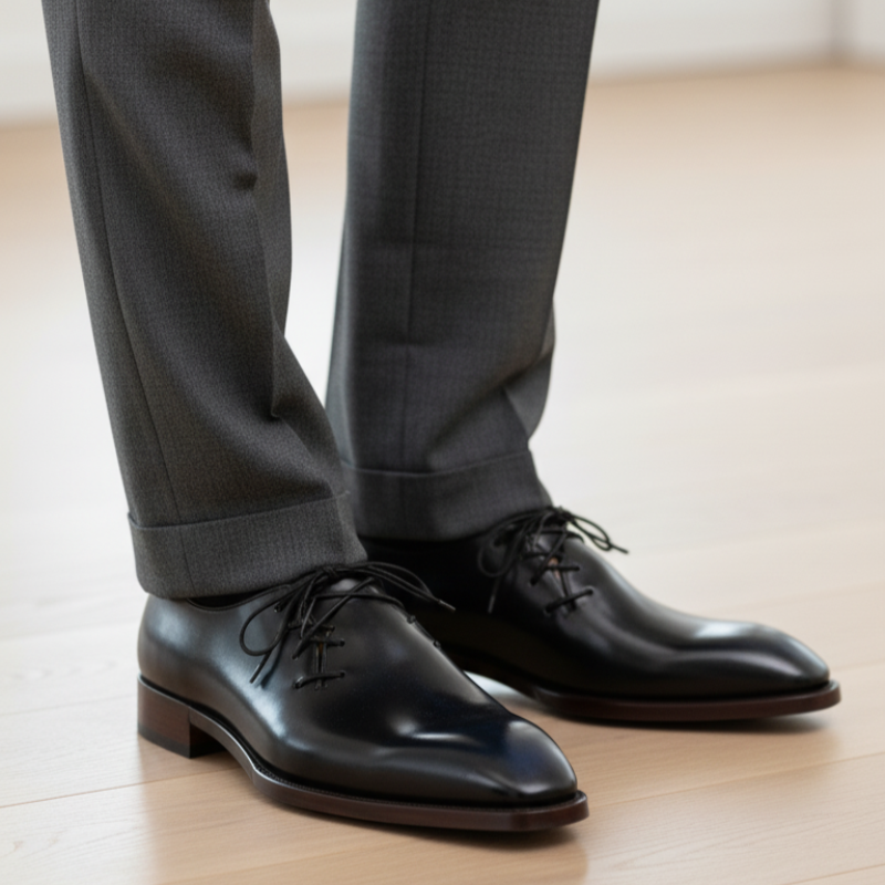 Fusion Focus Leather Lace Up Oxford Shoes