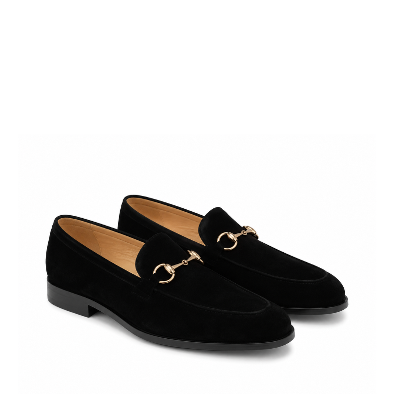 Classic Gideon Suede Horsebit Loafers