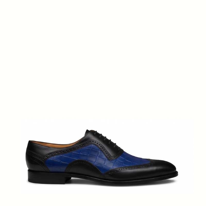 Gavin Heritage Leather Wingtip Oxford Shoes