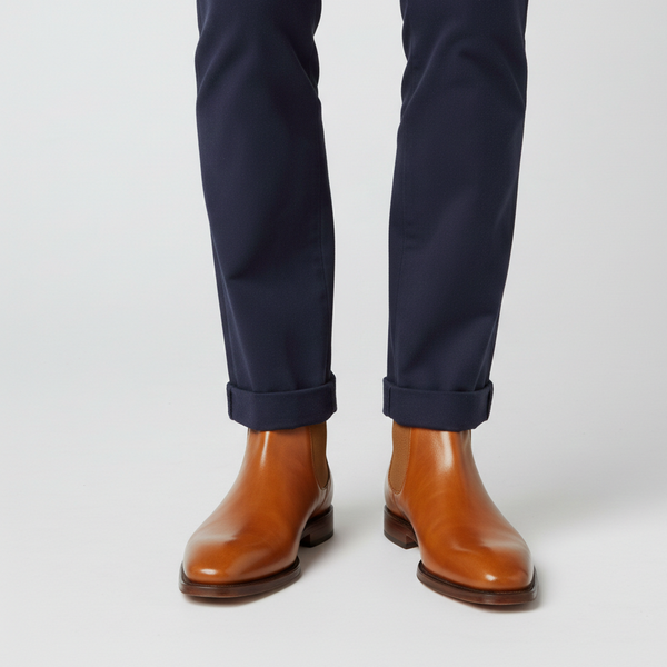Rich Gold Chelsea Men s Boots