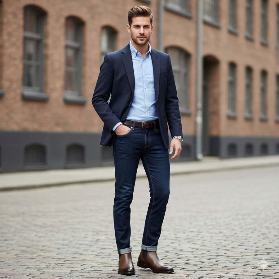 Classic Chelsea Round Toe Shade Boots