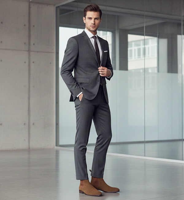 Dallas Chelsea High Ankle Men s Boots - Brown