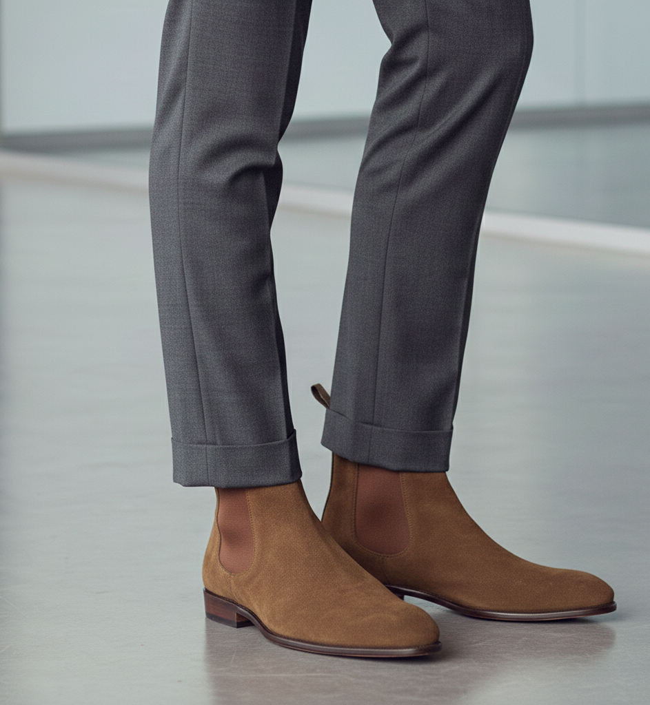 Dallas Chelsea High Ankle Mens Boots