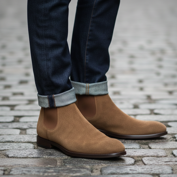 Patina Chelsea Boots