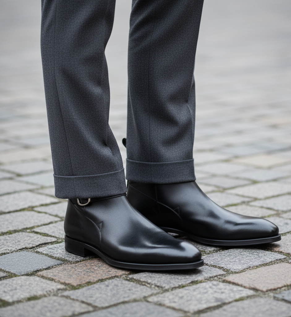Dante Chelsea Leather Boots