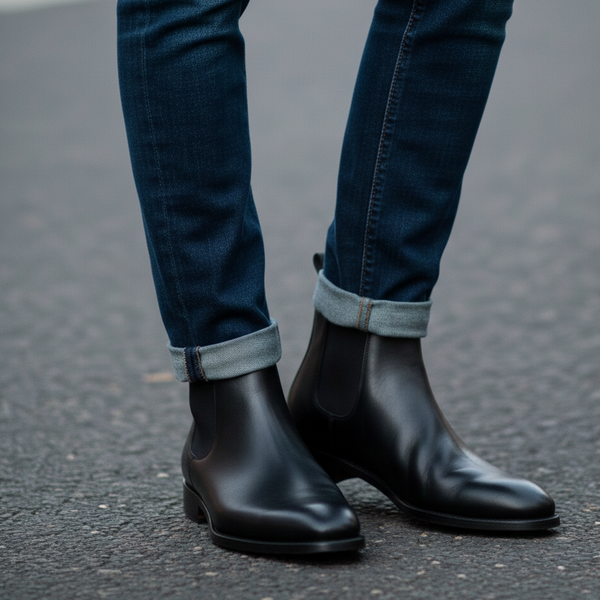 Classic Chelsea Round Toe Matt Boots