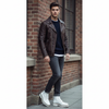 Men Chunky High Leather Ankle White Boot Italian Shoes Company Men Chunky High Leather Ankle White Boot Italian Shoes Company