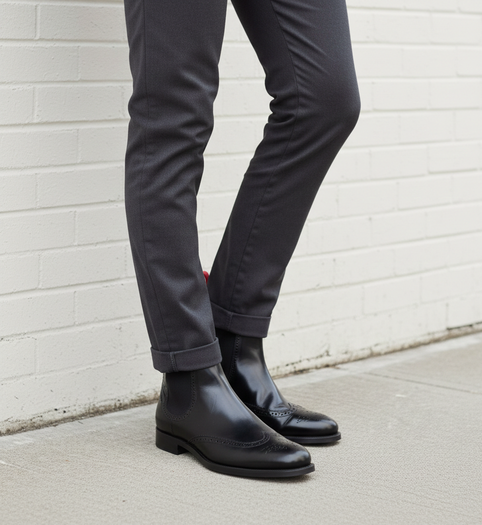 Mens Stylish Design Chelsea Boot