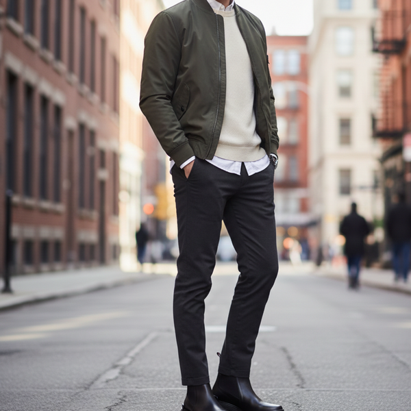 Classic Chelsea Boot with Chunky Exaggerated Sole