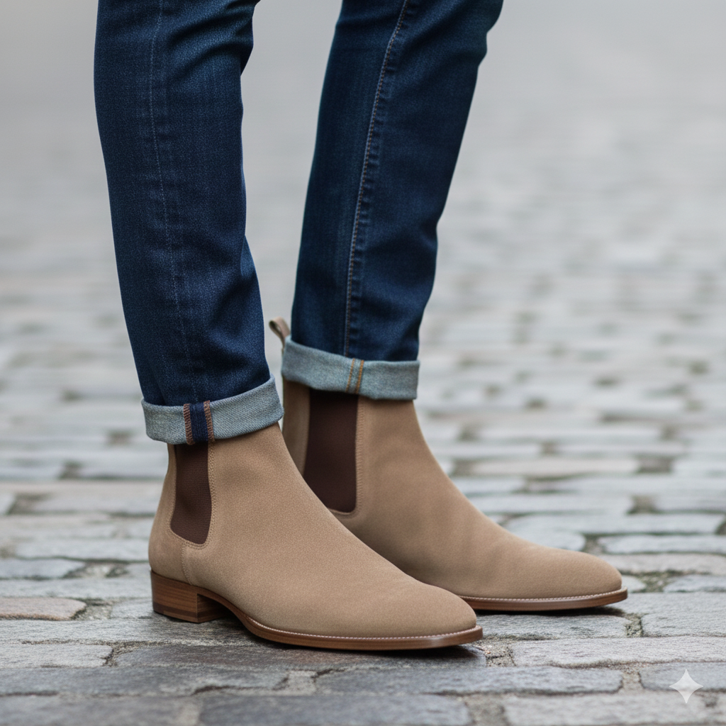 Flora Pugh Chelsea Boots