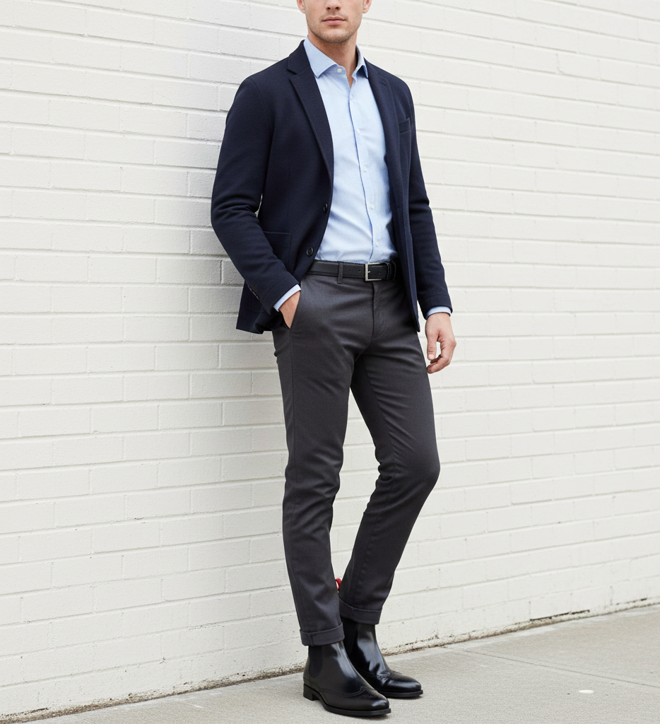 Mens Stylish Design Chelsea Boot
