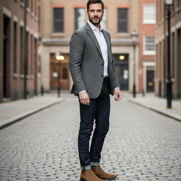 Patina Chelsea Boots