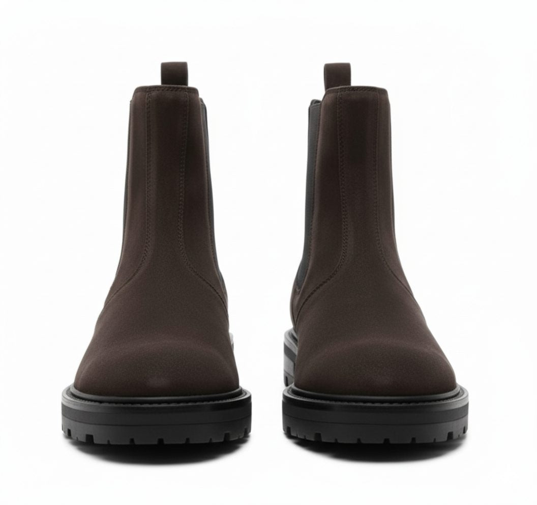 Rugged Suede Chelsea Boot