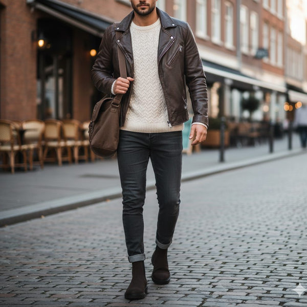 Rugged Suede Chelsea Boot