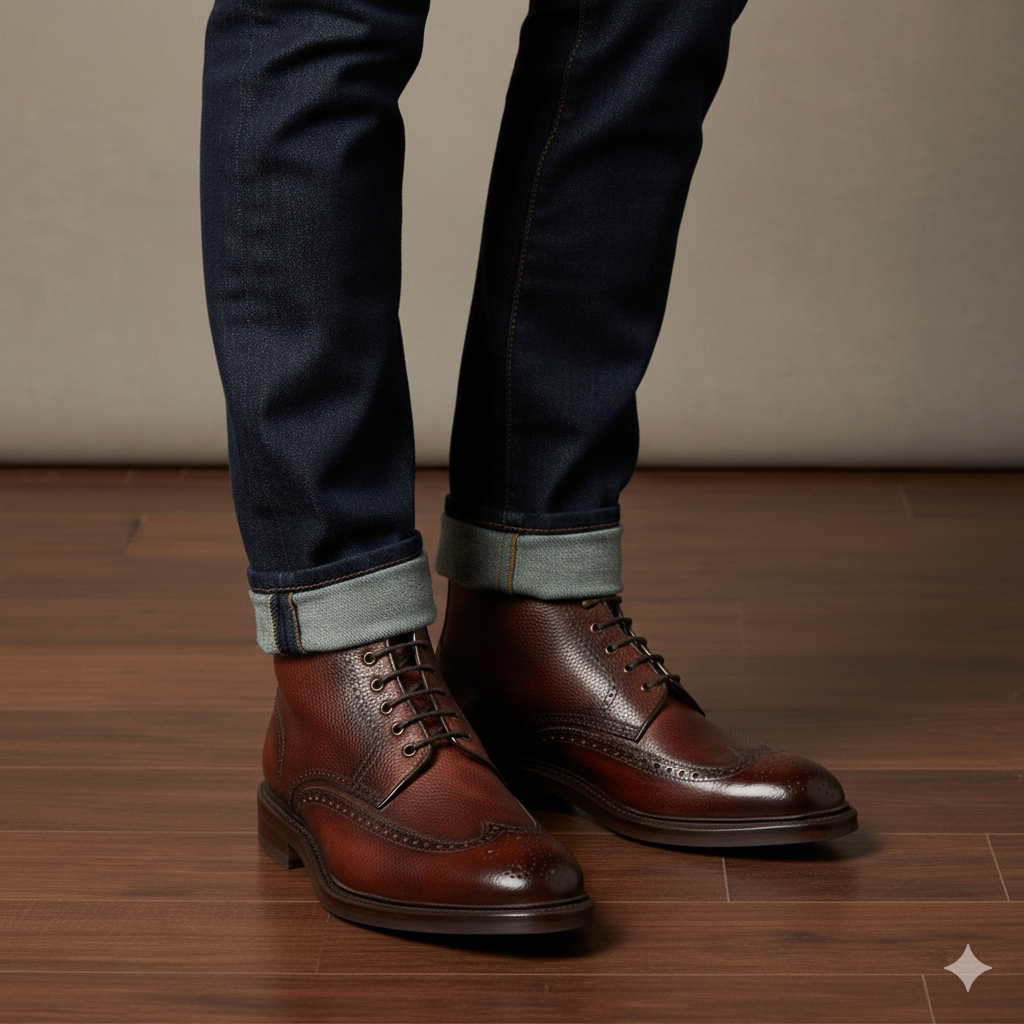 Peggy Collier Lace-Up Boots