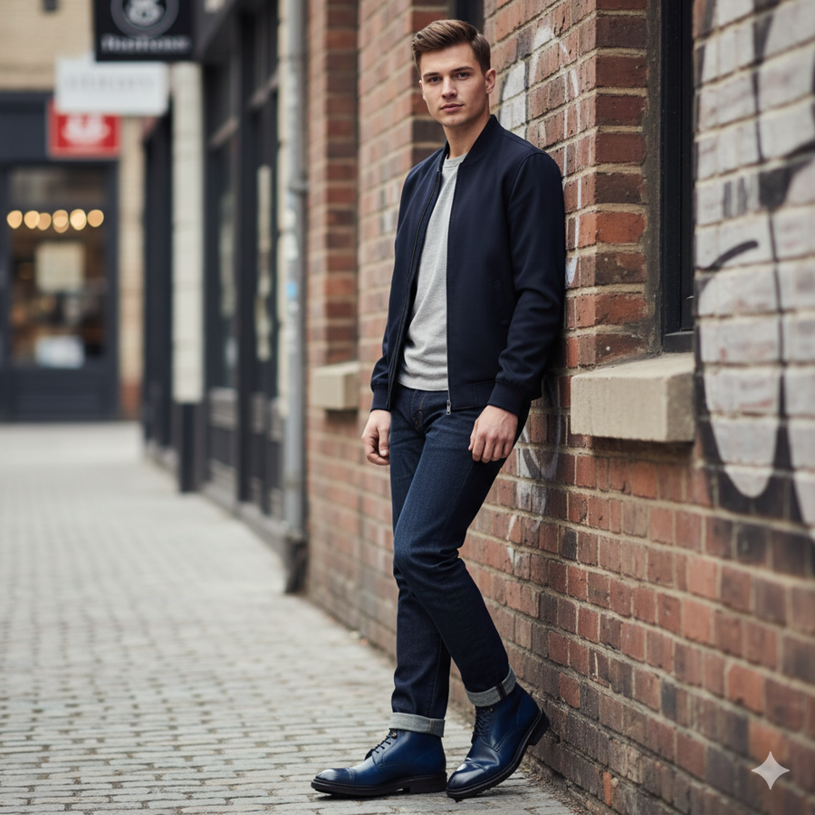 Santiago King Lace Up Boots