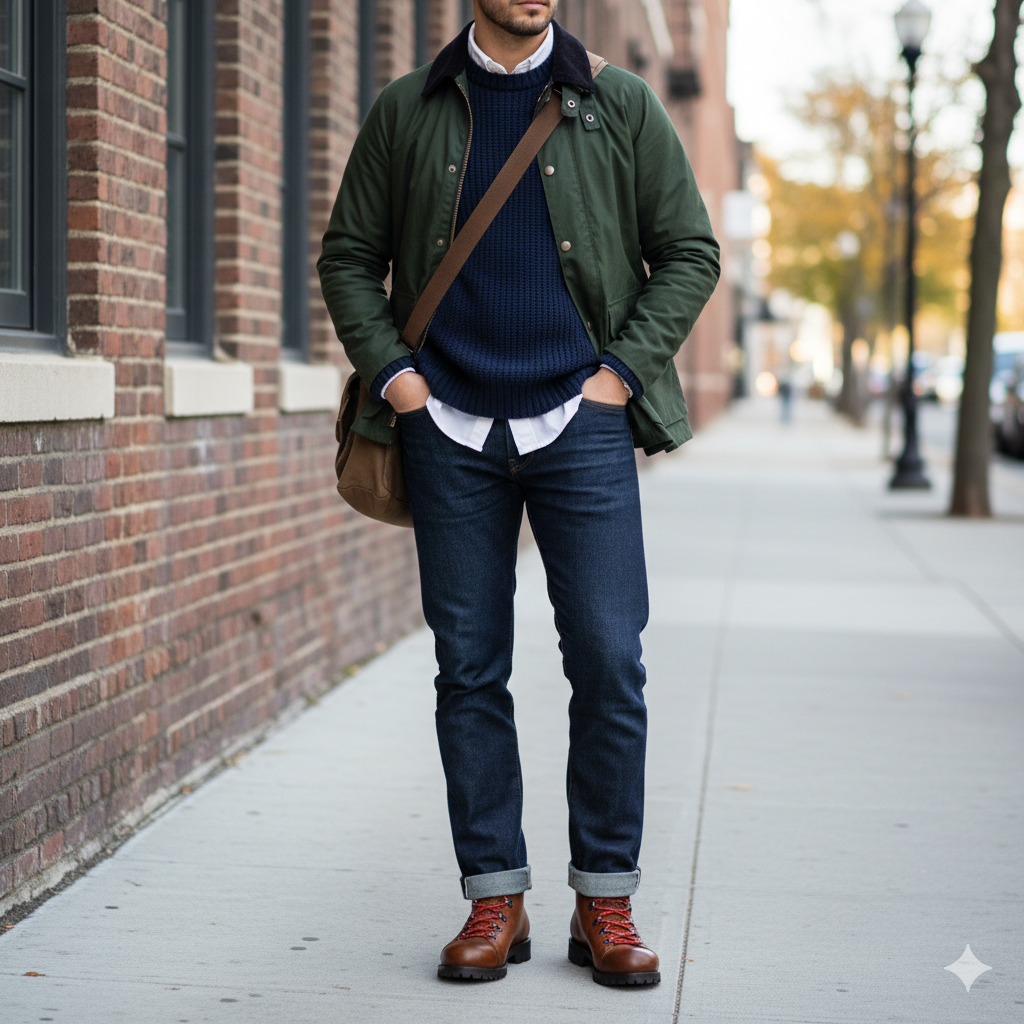 Seymour Long Lace-Up Boots