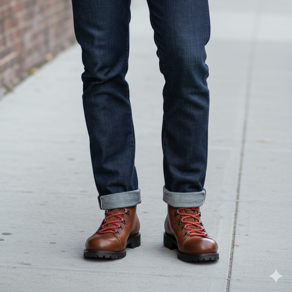 Seymour Long Lace-Up Boots