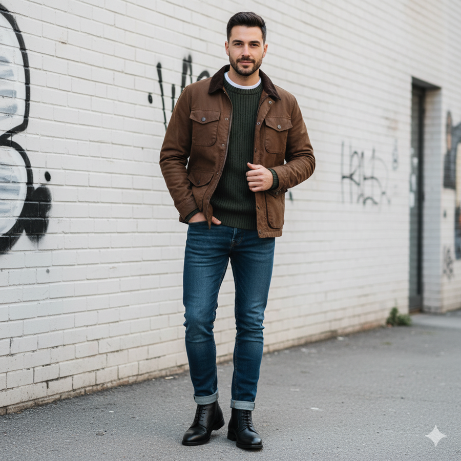 Trey Lutz Lace Up Boots