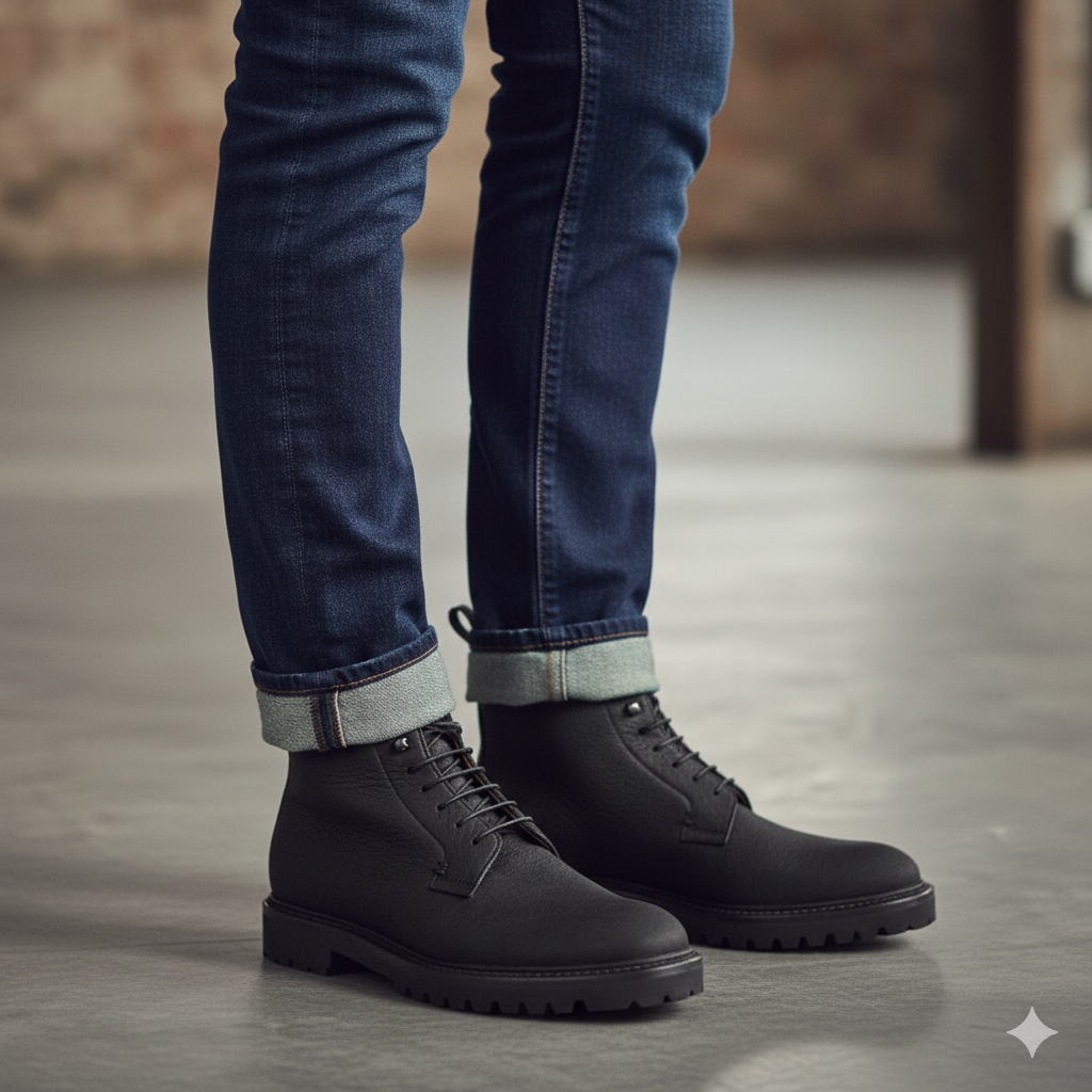 Wilson Barajas Lace-Up Boots