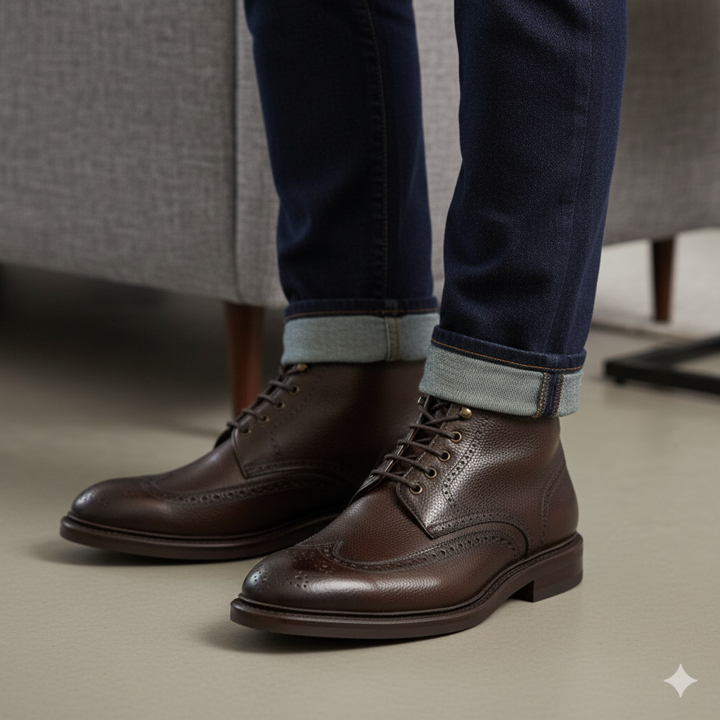 Sophia Yang Lace-Up Boots