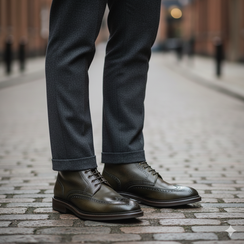 Kenya Burch Lace-Up Boots