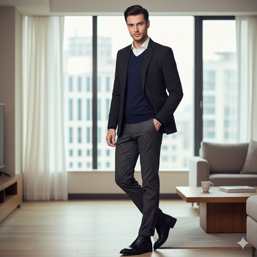 Croco Print Leather High Ankle Boots With Side Zip-Up