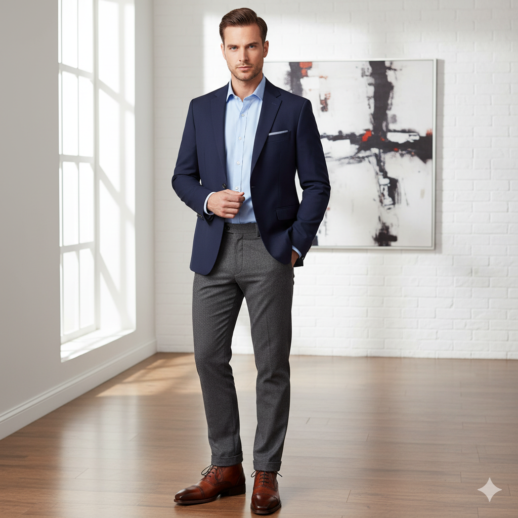 Men Antique Cap Toe Leather Ankle Boots