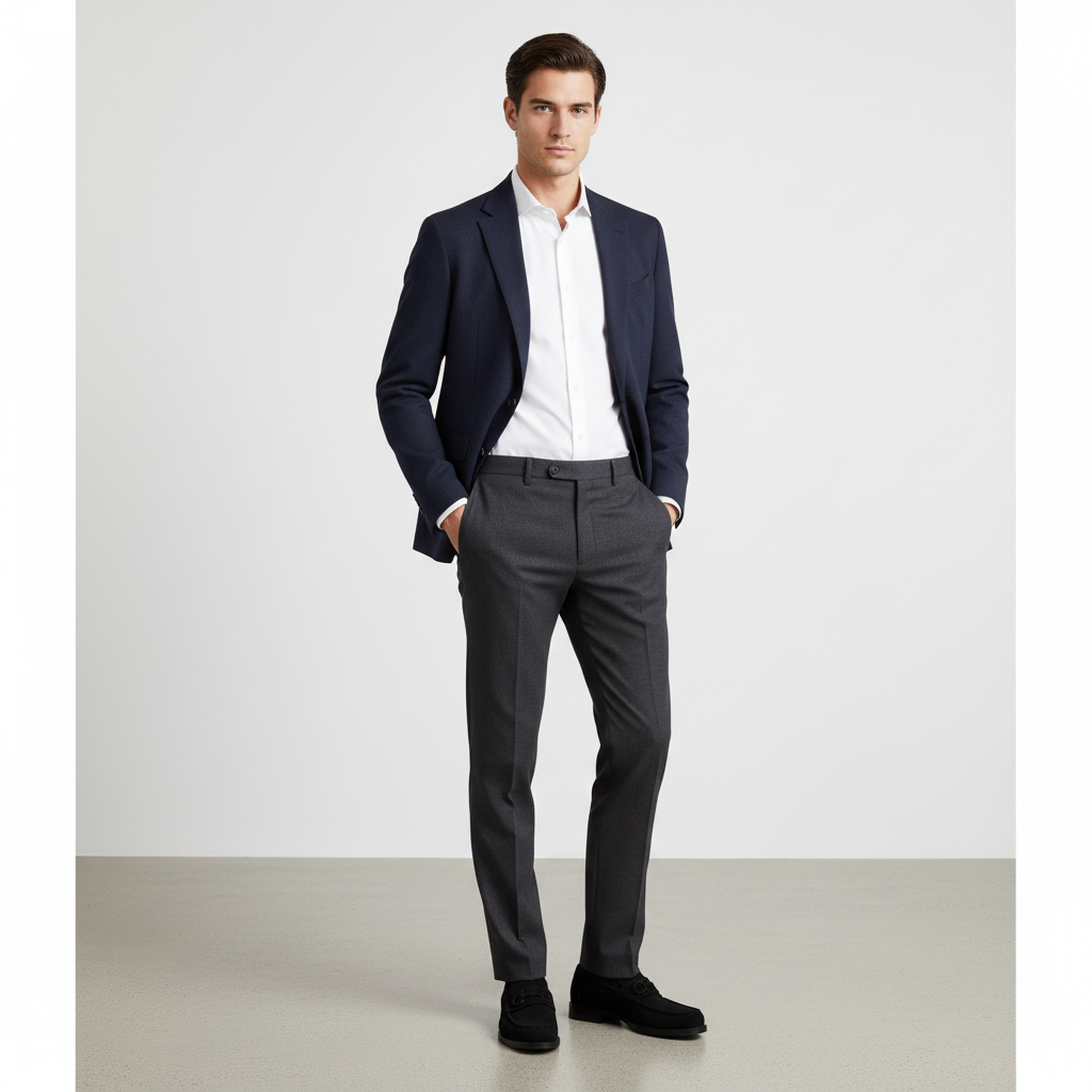 Fort Ricamo Suede Loafers for Men