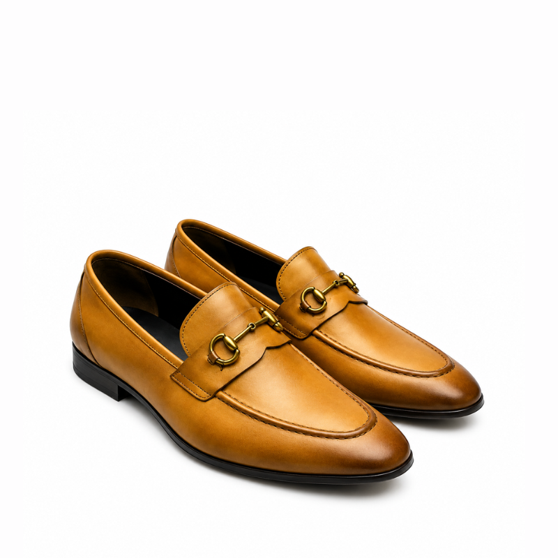 Gideon Heritage Horsebit Leather Loafers
