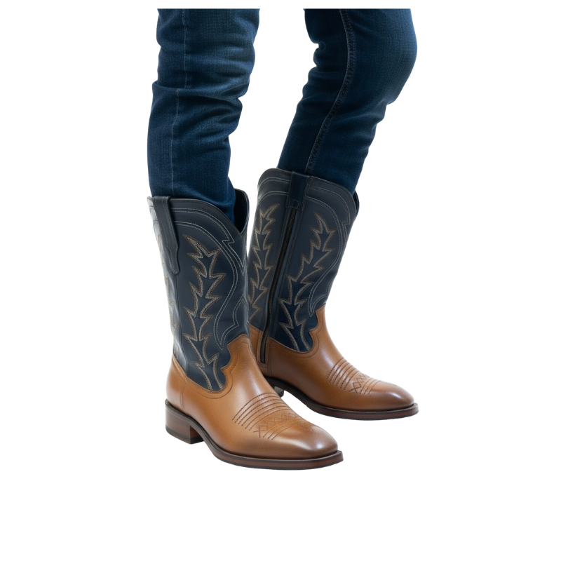 Grand Legacy Leather Cowboy Boots