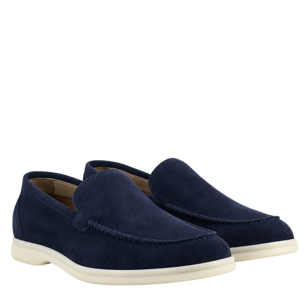 Suede Unlined Loafers