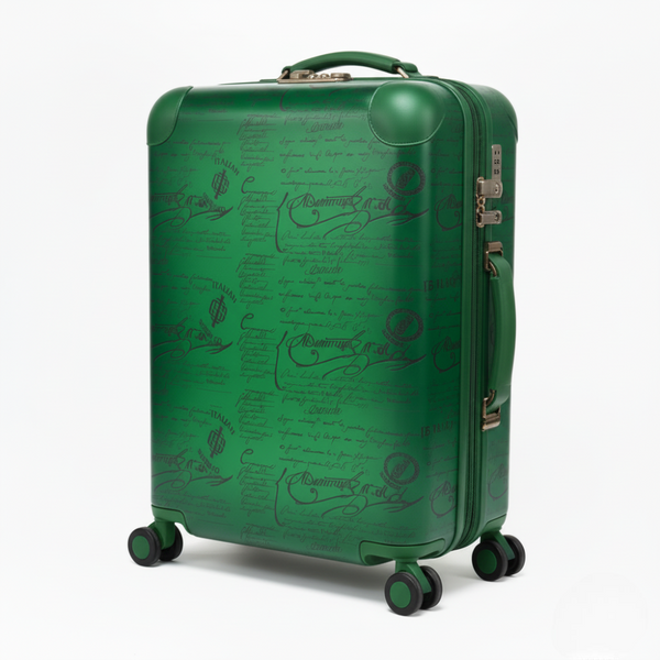 Italian Nomadic Scriptura Heritage Trolley - Green