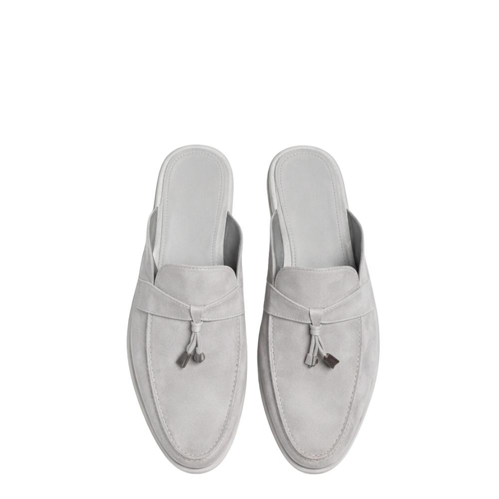 Italian Artisan Crafted Mule with Modern Tassel Finish