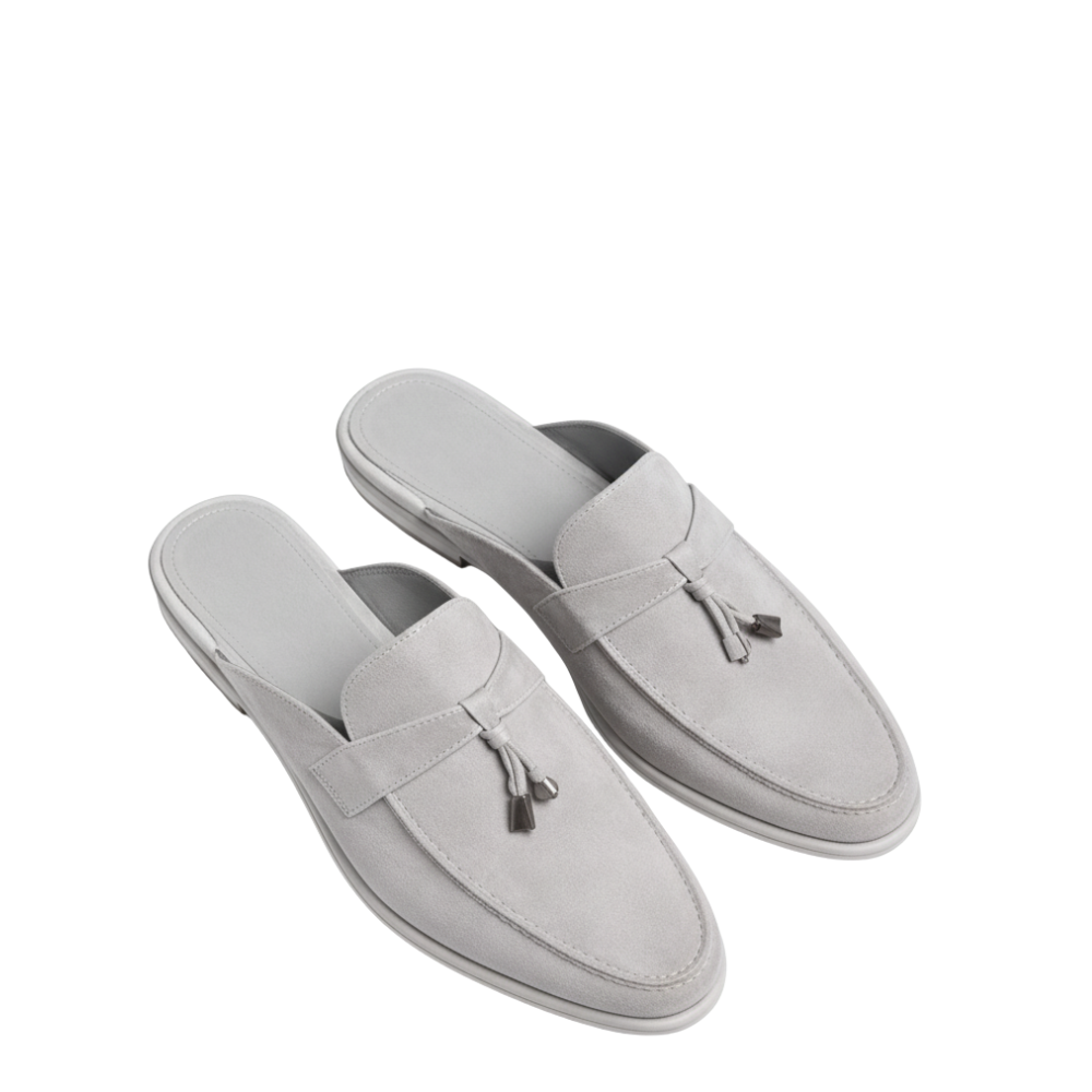 Italian Artisan Crafted Mule with Modern Tassel Finish