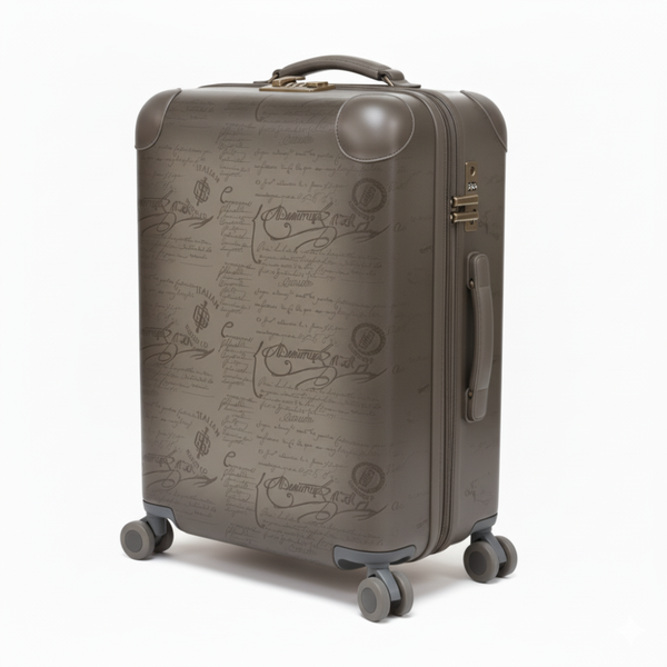 Italian Nomadic Scriptura Heritage Trolley - Gray