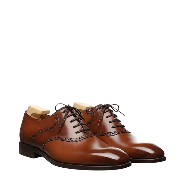 Handcrafted Luxury Italian Brogue Oxford Shoes