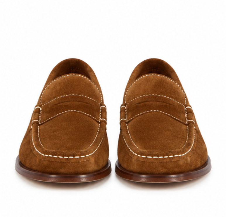 Handmade Suede Men s Moccasin