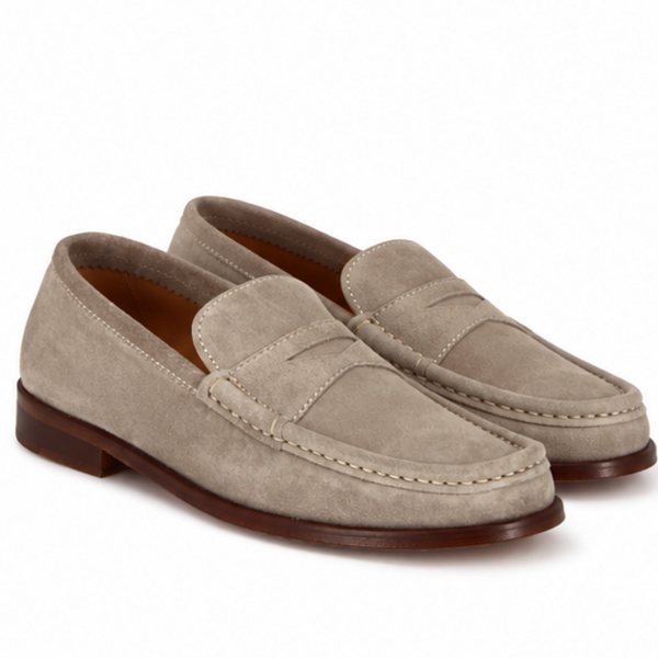 Handmade Suede Men s Moccasin