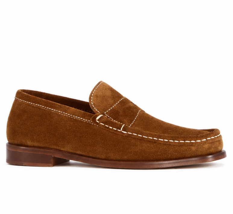 Handmade Suede Men s Moccasin