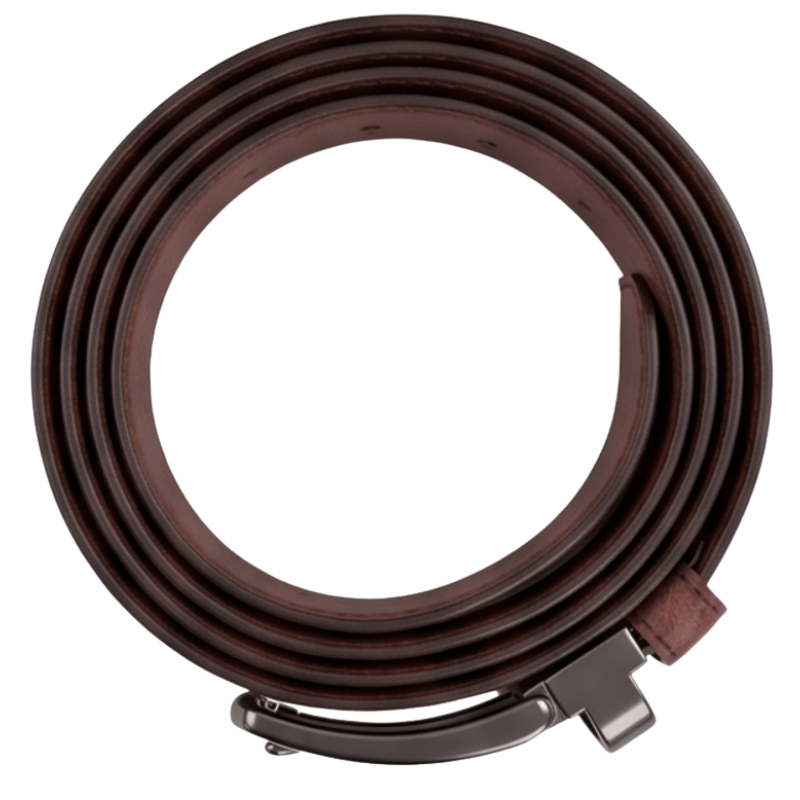 Heritage Ostrich Grain Genuine Leather Belt
