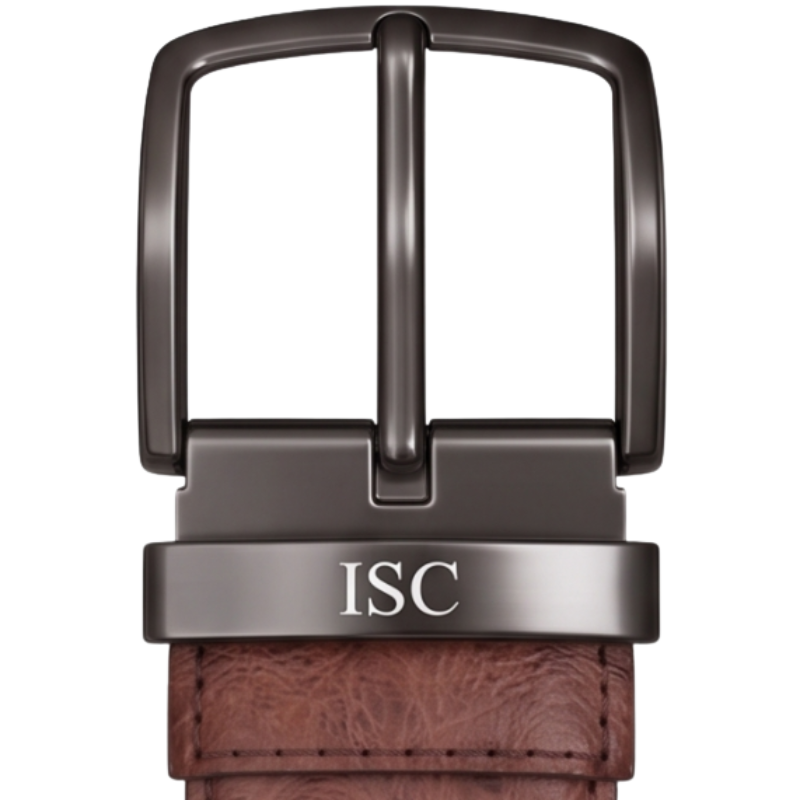 Heritage Ostrich Grain Genuine Leather Belt